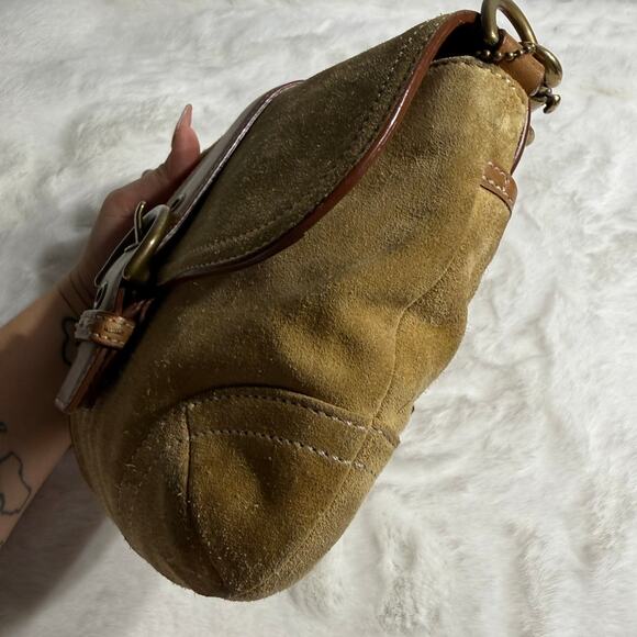 y2k COACH Vintage Soho Flap 4743 Shoulder Bag Crossbody - Picture 3 of 11